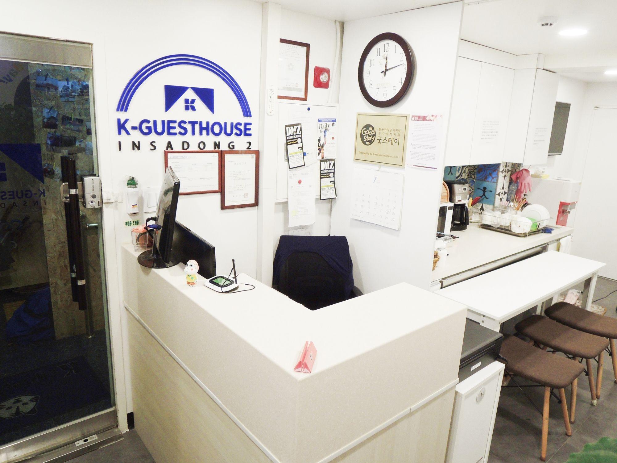 K-Guesthouse Insadong 2 Myeongdong Сеул Экстерьер фото